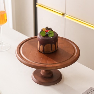Support à gâteau couvert, <span class=keywords><strong>plat</strong></span> de service polyvalent pour desserts, support à gâteau avec couvercle en verre - Product Image 6