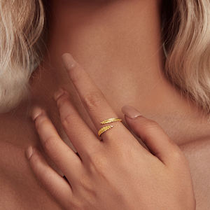 แหวนเงินแท้ 925 ลายหัวกะโหลก นกอินทรี ประดับเพชรคิวบิกเซอร์โคเนีย - Product Image 6