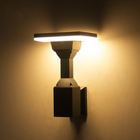 Lampe murale extérieure créative de style nordique pour jardin, terrasse, balcon, cour, extérieur de maison