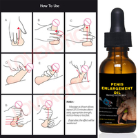 Huile de massage pour homme XXL, extension prolongée, pour l'agrandissement du pénis, sans effets secondaires, soin génital masculin, huile volumineuse