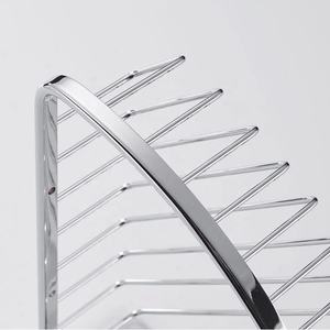 Juego de accesorios de <span class=keywords><strong>baño</strong></span> ideal, estante de ducha de esquina de almacenamiento de acero inoxidable pulido con espejo - Product Image 6