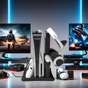 Pour <span class=keywords><strong>PlayStation</strong></span> 5 support de charge ventilateur de refroidissement par aspiration double contrôleur chargeur Station PS <span class=keywords><strong>Move</strong></span> pour Console <span class=keywords><strong>Playstation</strong></span> 5 - Product Image 4