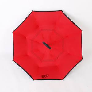 Vente en gros <span class=keywords><strong>Parapluie</strong></span> inversé personnalisé pas cher <span class=keywords><strong>Parapluie</strong></span> inversé graphique avec poignée en forme de C - Product Image 5