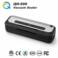 Mesin Vacuum Sealer Otomatis QH-999 Grosir Pabrik Pasokan Massal -65kPa 130W Daya Hisap Kuat 32cm Sealing Bar Rendah Kebisingan