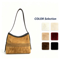 Sac à bandoulière hobo en faux daim pour femme, motif géométrique, fermeture éclair, grande capacité, décontracté, multi-usages, OEM, vente en gros, logo personnalisé