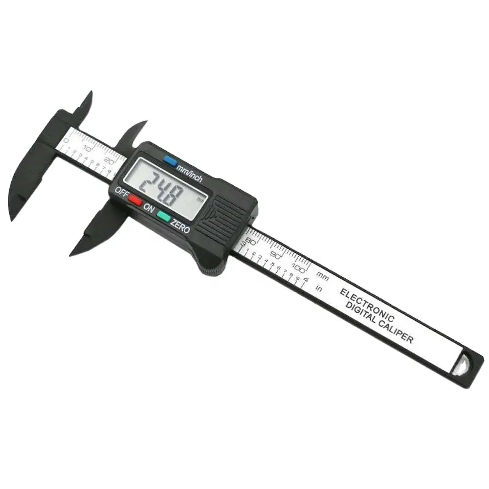 LCD Digital Electronic Carbon Faser Messschieber Mikrometer