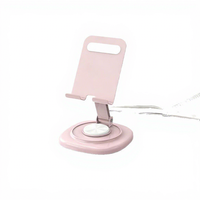 Support de téléphone et tablette pliable en métal, réglable en hauteur, pivotant à 360°, stabilisation multi-scènes, best-seller pour ordinateur de bureau