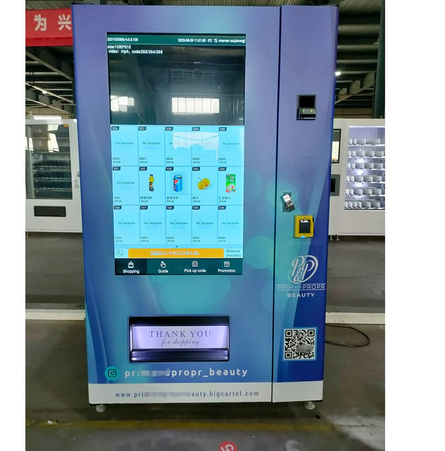 Full Touch Screen Self-service Vending Machine for Sale Drinks
