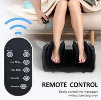 Elektrisches Bein- und Fußmassagegerät Wadenmassagegerät mit Wärme, Vibration und Luftdruck zur Förderung der Durchblutung und Schmerzlinderung