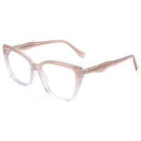 Lunettes de vue unisexes Elan Optical YB6202, monture œil de chat, monture complète, en acétate infusé de parfum naturel, pour myopie