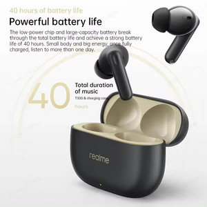 Auriculares Inalámbricos <span class=keywords><strong>Realme</strong></span> Buds T300 con Cancelación de Ruido Activa de 30dB, <span class=keywords><strong>Bluetooth</strong></span> 5.3, TWS, 40 Horas de Batería, IP55 - Product Image 6