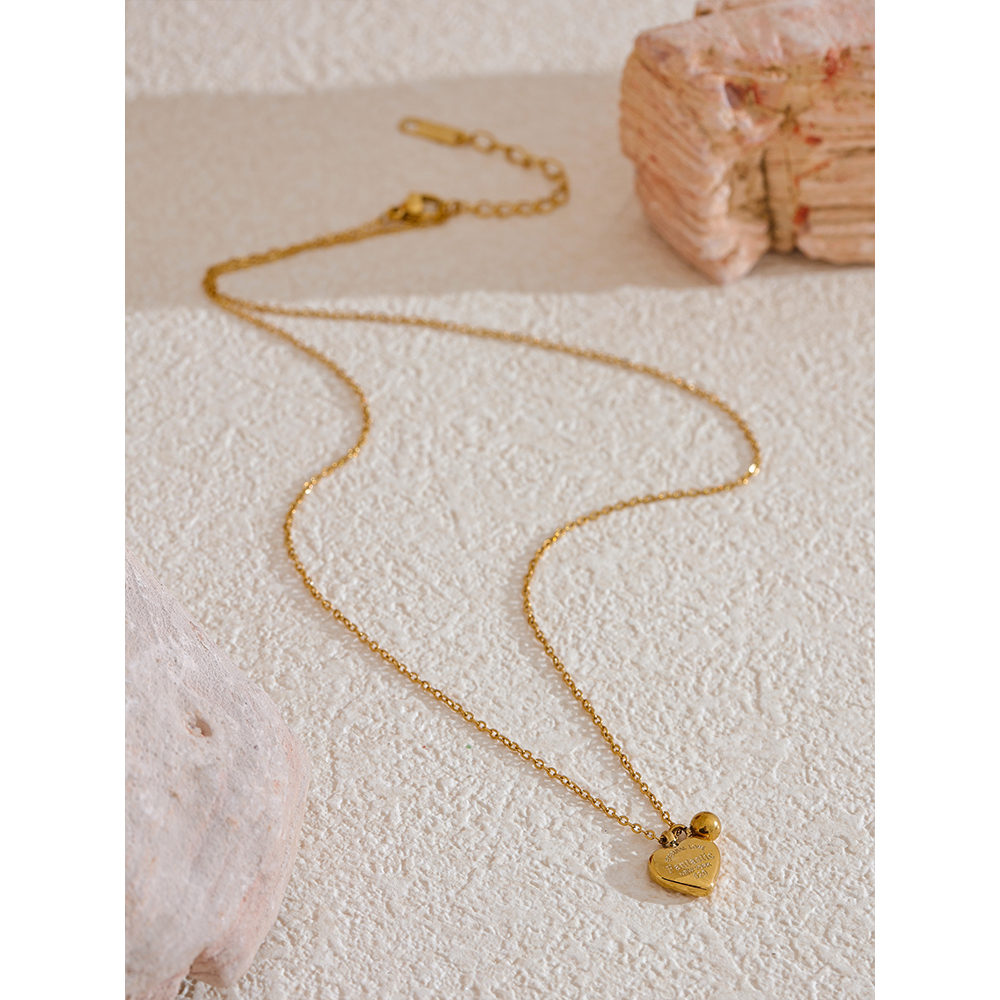 [韓国人気ジュエリー] nff love line necklace love line necklace - nff