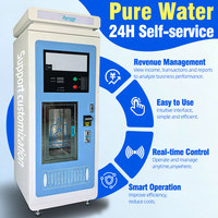 Distributeur d'eau de haute qualité, eau froide, eau purifiée par osmose inverse, paiement par pièces, carte et QR, antivol, 24h/24, extérieur, pour la communauté
