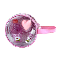Coffret cadeau pour le bain des enfants Pink Beauty Girl Happy