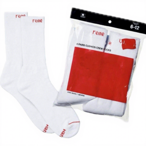 ถุงเท้าฮาน ครูว์สีชมพู 4 คู่ ไซส์ 6-12 ถุงเท้าผู้หญิง - Product Image 5