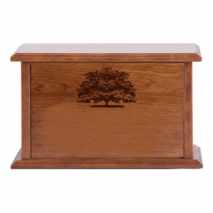 Urnas de cremación de madera hechas a mano de estilo americano moderno, entierro funerario decorativo para hombres y mujeres a bajo precio - Product Image 1