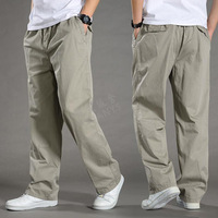 Vente en gros d'usine 2025 Nouveaux pantalons cargo pour hommes décontractés de haute qualité, printemps automne, décontractés, slim, couleur unie, amples, à porter tous les jours
