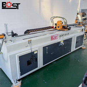 NJBOST Cintreuse de tuyaux entièrement automatique fiable 38CNC3A2S pour travaux industriels de pliage de tuyauterie en métal, aluminium, acier inoxydable, alliage, <span class=keywords><strong>pompe</strong></span> – Nouveau - Product Image 2