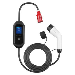 11KW 22KW Type2 Portable Home EV Charger CEE Plug Adjustable Current EVSE for Electric Vehicle Custom Logo - Product Image 2