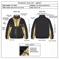 Veste coupe-vent athlétique en toile pour homme OEM ODM, légère, respirante, à blocs de couleur, col montant, zippée, style streetwear décontracté