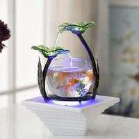 Aquarium en verre transparent pour les poissons, bol de poissons mural ou de bureau, prix d'usine, vente en gros