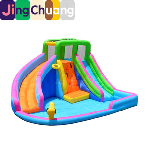 Castillo Inflable Infantil con Doble Tobogán, Castillo Acuático, Tobogán para Niños, Juguete para Jardín de Infancia, Fabricante de Juguetes Pequeños y Grandes para Exteriores - Product Image 2