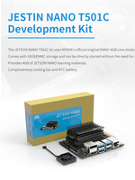 Kits de développement Nvidia Jetson Nano 4 Go 472 FLOPS 0,5 TOPS Carte de développement IA avec Wi-Fi double bande pour boîtier de calcul en périphérie