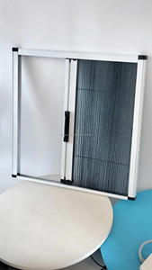 Khung nhôm cửa Polyester xếp li lưới gấp cửa sổ và cửa cho nhà hoặc khách sạn cửa sổ trượt màn hình lưới - Product Image 2