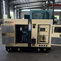 Groupe électrogène diesel authentique Weichai 30 kVA 24 kW, moteur certifié d'usine d'origine, coffret insonorisé, contrôleur intelligent, CE ISO