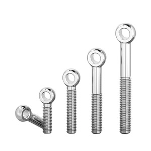 Tornillo de elevación Conan de acero inoxidable 304 con ojo de pez M12-14, acabado brillante, accesorio para tapa de alcantarilla - Product Image 2