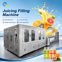 Ligne de traitement de jus de fruits frais mangue entièrement automatique Ligne de production de boissons oranges Machine de remplissage de jus de grenade