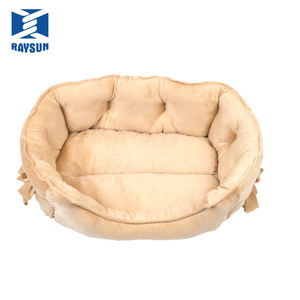 Espuma viscoelástica acrílica esponjosa para perros, muebles calmantes, cama de tiburón para mascotas - Product Image 3
