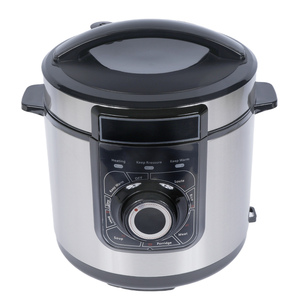 Cuisinière électrique multifonction 6L à pression mécanique, coque extérieure en acier inoxydable, commande manuelle par bouton, pour <span class=keywords><strong>riz</strong></span>, soupes et viandes, à prix abordable - Product Image 3