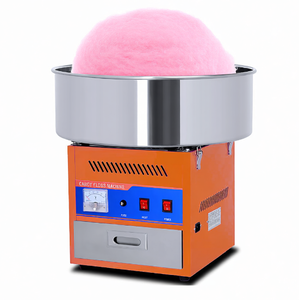 業務用自動電動綿菓子製造機、プロ仕様ステンレス製綿菓子メーカー、スタートアップスナックビジネス向け - Product Image 3