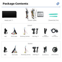 Mekede pour DUDU7 Autoradio Android Car-play DSP OBD2 Lecteur multimédia GPS 12,3 pouces pour Prado 2024