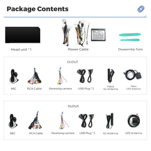 Mekede pour DUDU7 Autoradio Android Car-play DSP OBD2 <span class=keywords><strong>Lecteur</strong></span> multimédia GPS 12,3 pouces pour Prado 2024 - Product Image 4