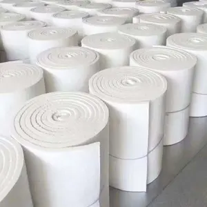 KERUI alluminio silicato in fibra di ceramica coperta isolante in fibra ceramica prezzo coperta per forno industriale rivestimenti delle pareti