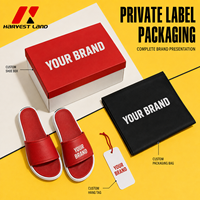 Sandalias de PVC con Logotipo Personalizado al por Mayor, Sandalias de Dos Tonos Antideslizantes con Punta Abierta para Hombres y Mujeres, para Uso en Hoteles, Playas, Piscinas, Interiores y Exteriores