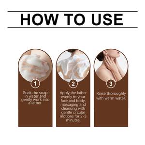 สบู่อาบน้ำ120กรัมเนื้อหญ้าให้ความชุ่มชื้นบำรุงผิวแห้งออร์แกนิคสำหรับทุกผิว - Product Image 6