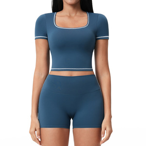 Conjunto Deportivo <span class=keywords><strong>de</strong></span> Yoga Personalizado por Sublimación para Mujer, Traje Deportivo para Gimnasio, Fabricante <span class=keywords><strong>de</strong></span> Ropa Deportiva, Conjunto <span class=keywords><strong>de</strong></span> Yoga para Mujer - Product Image 2