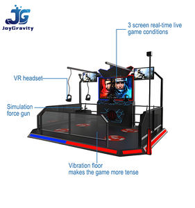 Simulador de <span class=keywords><strong>realidad</strong></span> <span class=keywords><strong>virtual</strong></span> 9D, <span class=keywords><strong>juego</strong></span> de plataforma para caminar, máquina VR, <span class=keywords><strong>juego</strong></span> Zombie, máquina de <span class=keywords><strong>juego</strong></span> de Arcade, máquina de <span class=keywords><strong>juego</strong></span> de disparos VR - Product Image 4