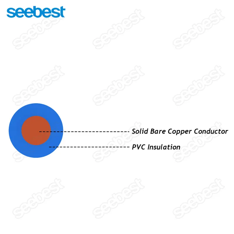 Manufacturing 1.5mm 2.5mm 4mm 6mm building pvc insulation copper electricity electrical cable wire for house wiring