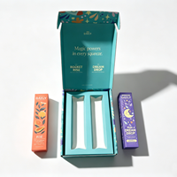 Boîte d'expédition en carton recyclable pour dentifrice, conception gratuite, impression personnalisée recto-verso, gaufrage, boîte d'expédition