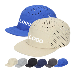 Mũ bóng chày chống nắng UPF50+ chất liệu nylon không thấm nước, nhanh khô, 5 tấm, mũ chạy bộ, mũ thêu logo tùy chỉnh - Product Image 1