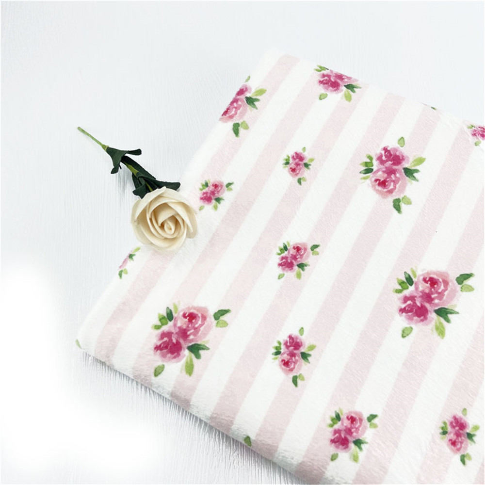 Оптовая продажа, микро Коралловая флисовая ткань Minky для детей