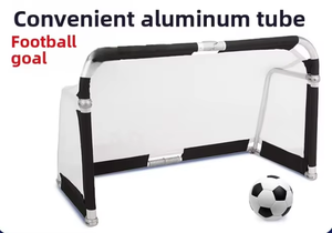 Porta da Calcio Pieghevole in Lega di Alluminio Premium 5x3FT, Rete Robusta per Calcio, Attrezzatura Sportiva Portatile per Esterni/Interni - Product Image 2
