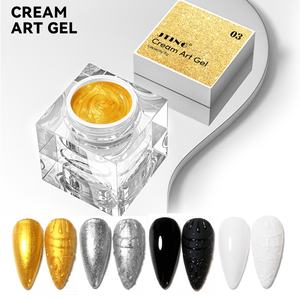 JTING Nueva Llegada 4 Colores Gel de Uñas para Pintura en Relieve Sin Limpieza, Crema de Gel para Arte de Uñas, Esmalte de Gel OEM Personalizado Único en Frascos de 5ml, Gel de Uñas para Relieve - Product Image 1