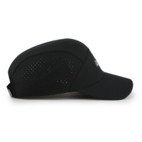 Gorra de béisbol deportiva de perfil bajo, de poliéster y elastano, con visera suave, estampado de goma en relieve, letras ajustables, unisex, para golf.