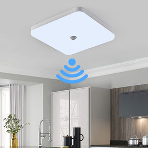 إضاءة ليلية حديثة سقف بأضواء ليد 30 واط 18 واط ، حث تلقائي على طراز PIR Luna مع مصباح ليد أنيق - Product Image 2