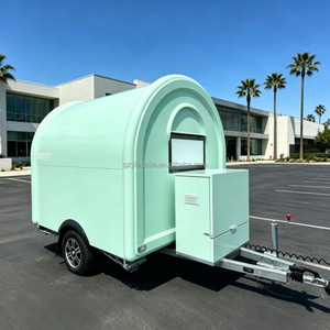 Camions de restauration mobiles entièrement équipés, remorques de traiteur, chariots de bière, de crème glacée et de café pour l'extérieur, remorques alimentaires entièrement équipées - Product Image 3